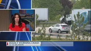 U.S. 23 North in Delaware remains closed after fatal crash