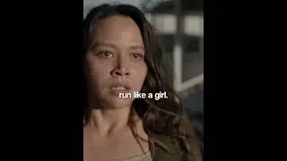 Run like a girl. 