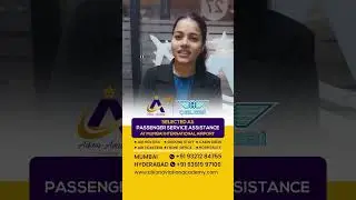Success Story - Passenger Service Assistant! #AikonAviationAcademy #Celebies #Airport