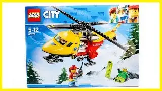 LEGO 60179 City Ambulance Helicopter Speed Build