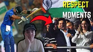 10 Most BEAUTIFUL Moments of RESPECT in CRICKET Reaction! | Indian Team Moments 😍