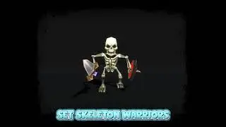 Set skeleton warriors