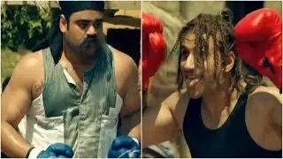 جوني كسب عزام القط في ماتش ملاكمة | اجمد  مباراة ملاكمة في المزاريطة 😱😂