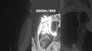 Chaos and Power: Japanese Kanji 