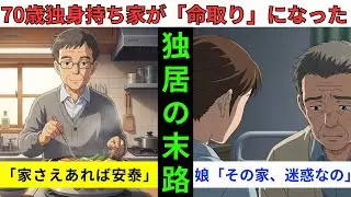 【漫画】資産家でもない独身男が70歳で突きつけられた残酷な選択…「持ち家」か「施設」か、人生最後の逆転劇【空き家問題と相続】