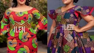 Latest Ankara Short Gown Styles |Ankara Styles 2023 |Short African Dresses In Pagne For Ladies