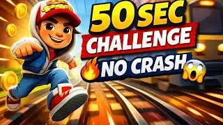 Subway Surfers 50 Seconds High Speed Run 🚆💨#trending #gaming #funny 