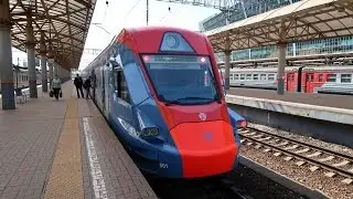 EG2Tv Поездка на электропоезде от Новопеределкино до Москвы Киевский вокзал