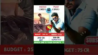 VARISU VS THERI MOVIE BOX OFFICE COLLECTION COMPARISON VIDEO #varisu # theri #viral