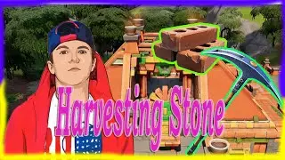 Harvesting Stone from The Temple, The Ruins, or Tumbledown Temple| How to LVL UP