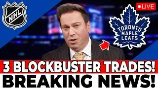BREAKING NEWS! THESE TRADE RUMORS INVOLVING 3 BIG NHL STARS HAVE BEEN REVEALED! MAPLE LEAFS NEWS