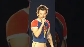 Screaming girl part 2, which is the beginning.  😣 Bless. #harrystyles