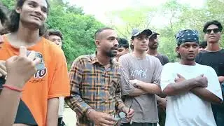 Delhi rap cypher mein Aaye Bali bhai Hauz khas @artistmohitrathore @ArtistGodpop @LeharTheMovement🫵😱