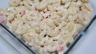 Como hacer ensalada de Coditos (Como las de Church's Chicken)