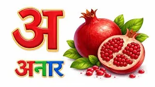 ABA for apple | अ से अनार | Alphabet songs for preschool | Abc song nursery rhymes