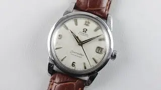 Steel Omega Seamaster Calendar Ref. 2849 -2 vintage wristwatch, circa 1956