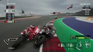 MotoGP24 Career - AmericanGP || Untung hujannya diakhir~