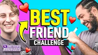 THE SECRET SPACE HIDES FROM MOTH | Los Angeles Gladiators Archives BFF Challenge