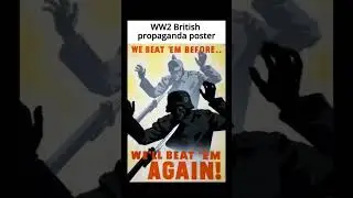 WW2 British propaganda poster #propaganda #trending #trendingshorts #shorts #british #germany #edit