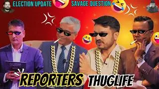 Journalist exposes YUWA NETA | Thug Life 😎| Funny Compilation 😂🤣|