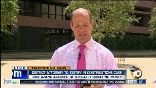 DA Dumanis to testify in political contributions case