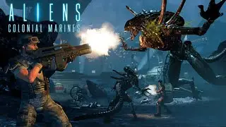 The Worst Alien Game Is ACTUALLY Good (alien colonial marines) 