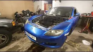 rx8 compression test & engine removal - ROTARY POWERED MINITRUCK