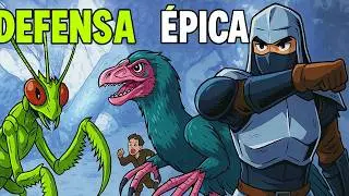 DUO ARK | ¡Nos RAIDEAN y los REVENTAMOS! Defensa brutal en ICE CAVE! | EP 8