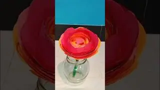 Diy Paper Rose  ✨#shorts #diy #trending #flowers #viral