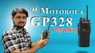 Programming motorola GP328 in simple method✌🏻 #youtube #google #motorola #hamradio