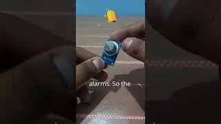 Smoke detection sensor (MQ-2) ! ! #electronics  #iot #shorts