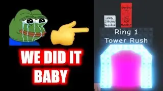 What It's Like to Beat JToH Ring 1 Tower Rush