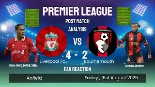 Liverpool Vs Bournemouth Post Match Analysis And Fan Reaction #lfc #liverpoolmatchtoday #bournemouth