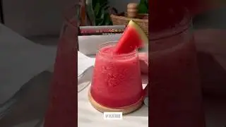 watermelon smoothie 🥤 🍉 | Perfect drink for summer | #watermelon #summer #drink #smoothie |