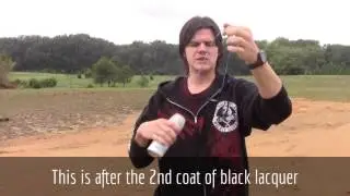How to easily lacquer Samegawa