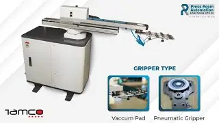 STAMPING ROBOT - PICK & PLACE - PRESS ROOM AUTOMATION
