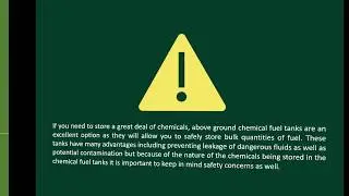 Safety Tips Above Ground Fuel Storage Tanks