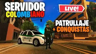 En vivo ! 🛑ASISTIENDO A CONQUISTAS EN MEDALLO RP SOY POLICIA #newgamers #gta #samp #sampdroid