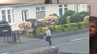 Chainsaw-Wielding Maniac Chases Police Man in Scotland