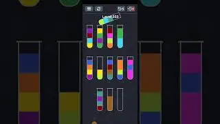 Water Sport Puzzle Game Hacks! WaterSort Level 351-355 Solution 2023 #RKGames #subscribe #shorts