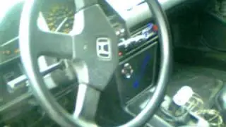 87 crx si walk around