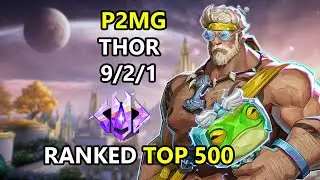 p2mg Thor (Yggdrasill Path) RANKED TOP 500 Marvel Rivals