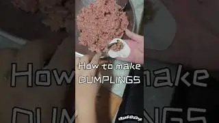 How to make dumplings