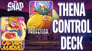 Thena Control Deck in Infinite Rank Marvel Snap