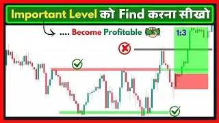 How to Find Important Levels in Trading | Support, Resistance & Key Zones Explained