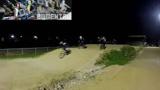 BMX Bahn R&uuml;dtligen Alchenfl&uuml;h Trainingsbetrieb im Herbst 2019 Abend