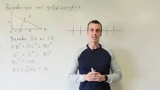 Berekeningen met gelijkvormigheid (HAVO wiskunde B)