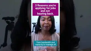 3 Reasons You're Applying For Jobs and Not Hearing Back.