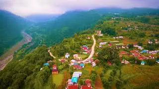 Suping - Bhimphedi Makwanpur Aerial view !! Om Dai Vlogs !!