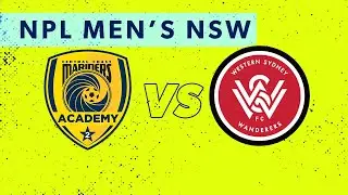 NPL Men's NSW Round 30: Central Coast Mariners FC v Western Sydney Wanderers FCc FC